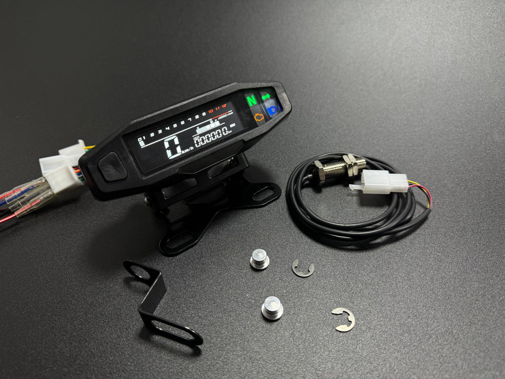 universal digital tablero para moto velocimetro tacometro for（Rusi KRY200、KRY150、Honda CRF 150/crf 250、Suzuki RM Z250、RM Z450 4.Yamaha yz125/yz250、KTM300、KTM300 EXC、KTM300 EXC F、KTM500 EXC、Russian KR200）