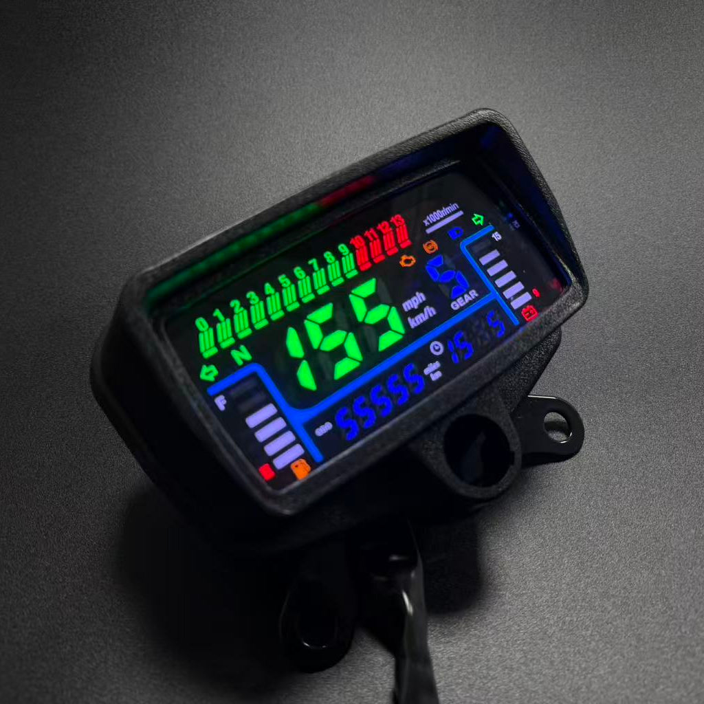 digital tablero para moto velocimetro tacometro for （CG125 （Honda CG125、Honda TMX125、  RUSI Macho Tc 125/150、Skygo Prince 125 ）Honda TMX125 Alpha、Velocímetro Italika Ex125 Forza 125 Ft125）