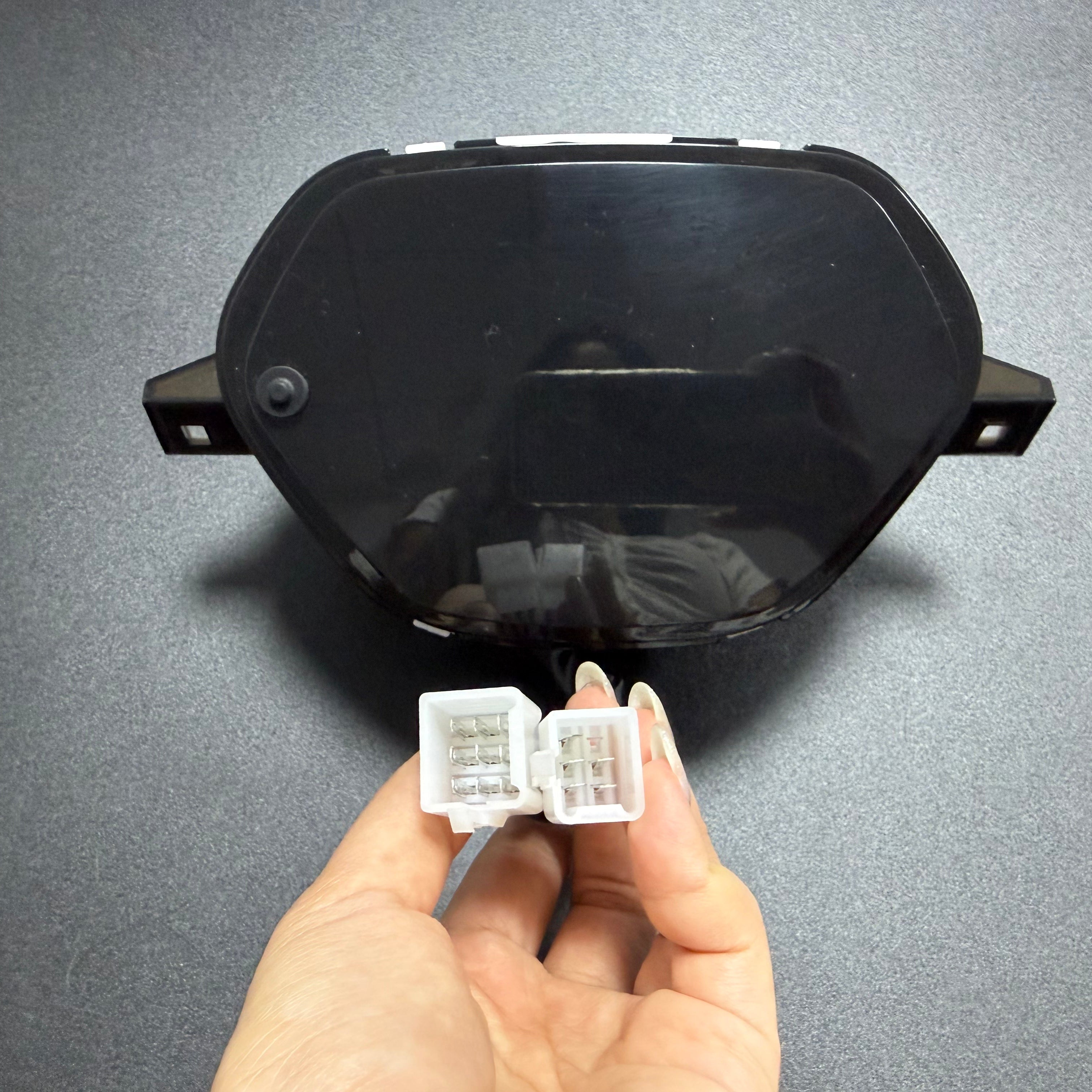 digital tablero para moto velocimetro tacometro for（Honda Wave Alpha 100、 Honda EX5 Class 1 / CX / DX 、Wave CX Alpha tahun、Wave110 DX、、Shineray Phoenix 50、AKT 110）