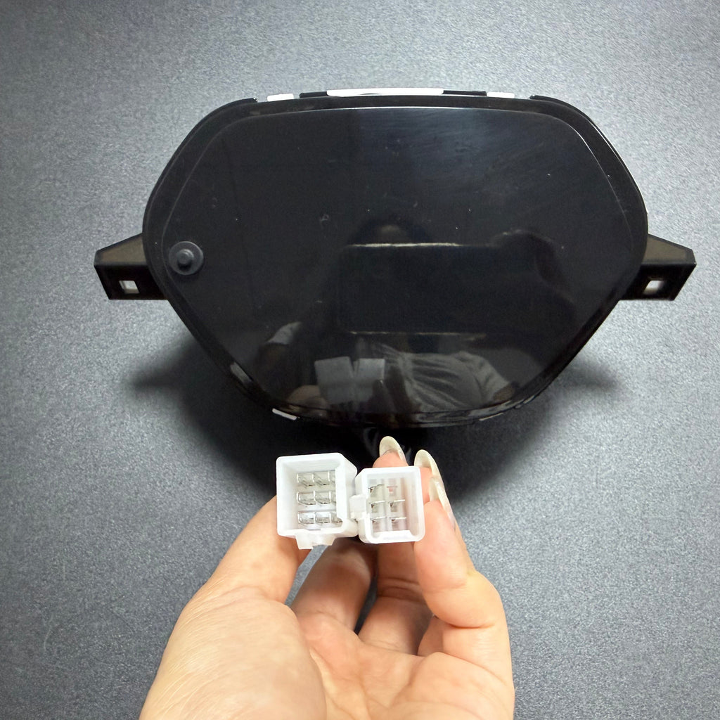 digital tablero para moto velocimetro tacometro for（Honda Wave Alpha 100、 Honda EX5 Class 1 / CX / DX 、Wave CX Alpha tahun、Wave110 DX、、Shineray Phoenix 50、AKT 110）