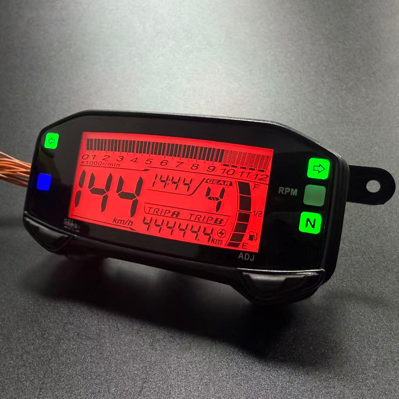 digital tablero para moto velocimetro tacometro for（Suzuki Gixxer150 SF，Gixxer150，suzuki gsx r150，suzuki DR-Z4SM）