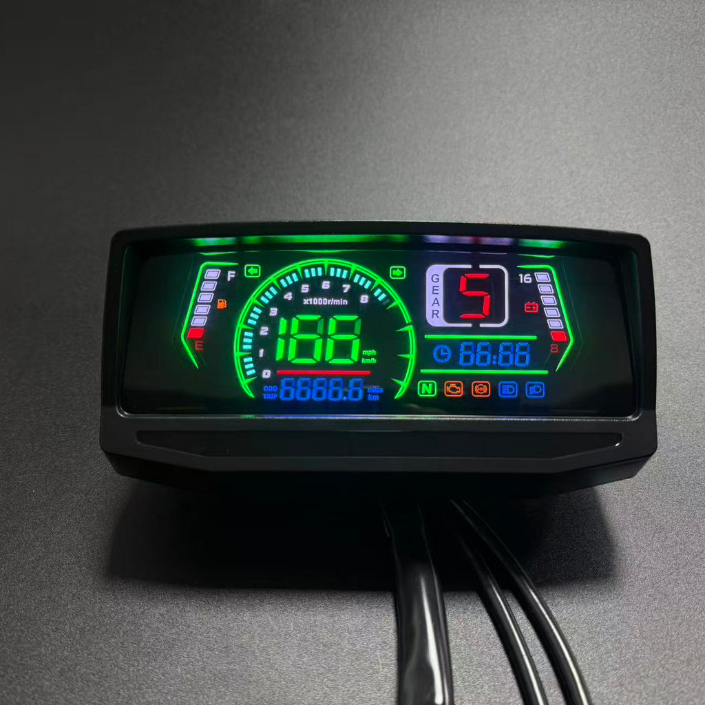 digital tablero para moto velocimetro tacometro for（Wuyang-Honda WY 125, GL PRO125, Keeway Horse 150 150cc、 Honda CGL 125、Wanxin WY 150、Honda GL PRO、Honda GL MAX、ZS150-6、Lifan LF150、HONDA NL125、Velorex VX 125S、WX150-A 150）