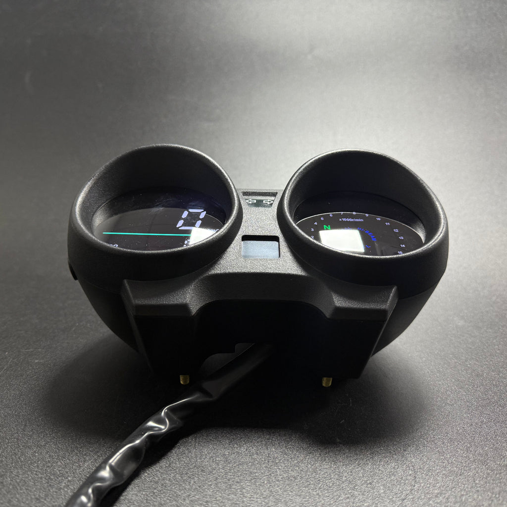 digital tablero para moto velocimetro tacometro for（Honda CG 150 Titan CG 150 Fan ESI）