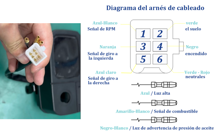 digital tablero para moto velocimetro tacometro for（jincheng ax100、 lifan ax100、suzuki ax100、TVS Max 100）