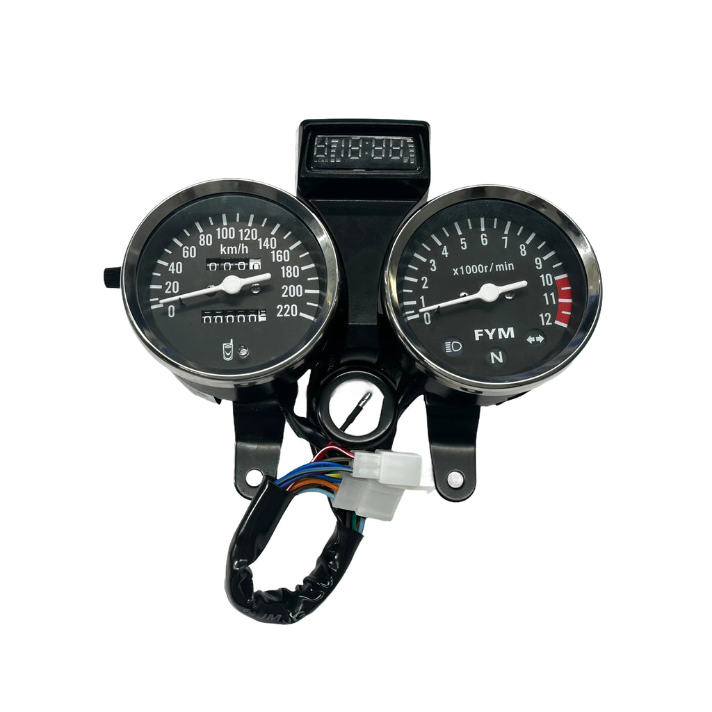 digital tablero para moto velocimetro tacometro for（Suzuki GN 125,Suzuki intruder 125 ED,suzuki gn125 cafe racer、Cruiser 200、CG125）