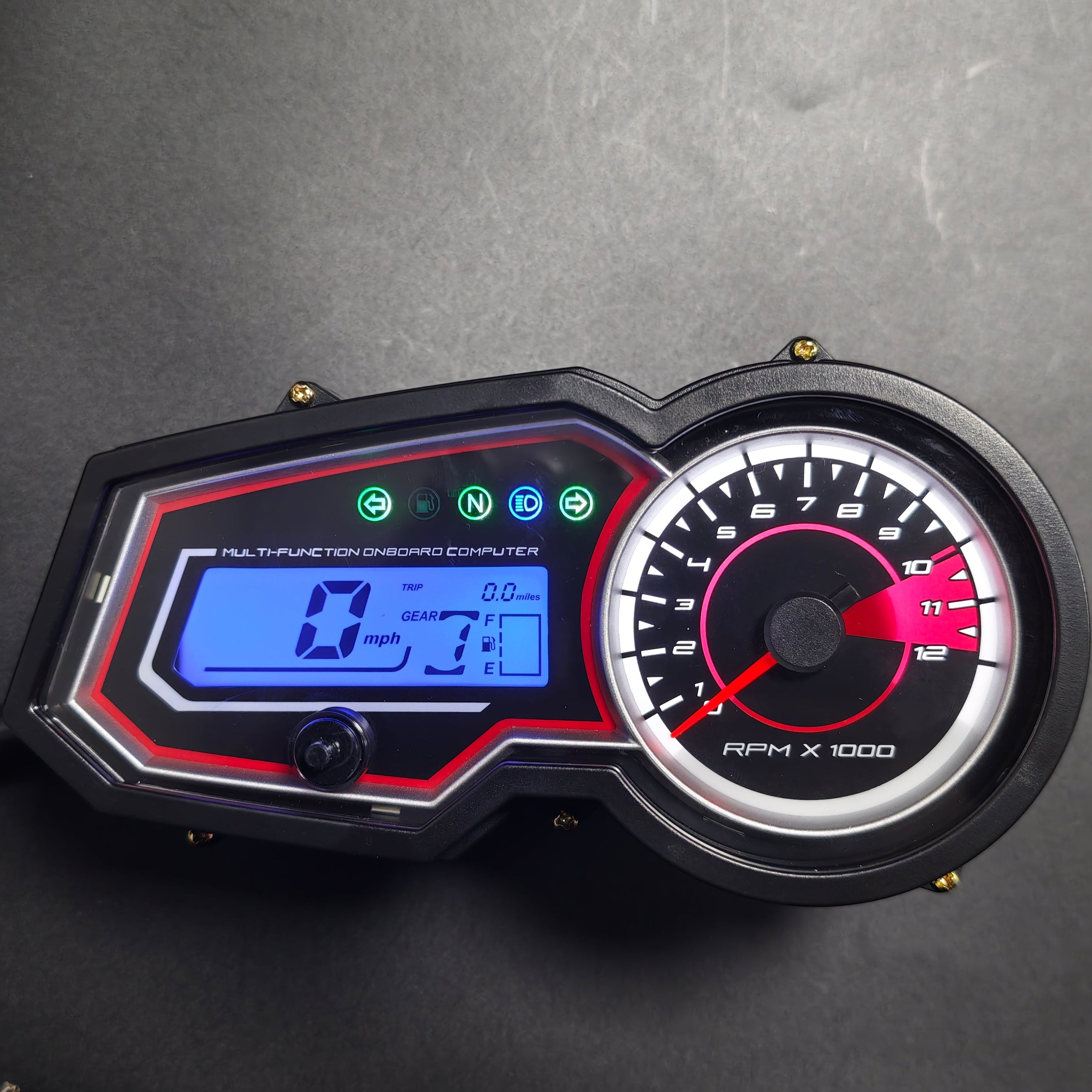 digital tablero para moto velocimetro tacometro for（Vento Lithium 190 cc、 Lithium 150、Hornet GT 200、Mondial 180 Z ONE S 2014-2019、Lexmoto zsx 125cc、Wanxin Rebel 200 2022、Ryuka RK200、FREEDOM F51、Tablero NEXUS 150CG、Akt Ttr 180）