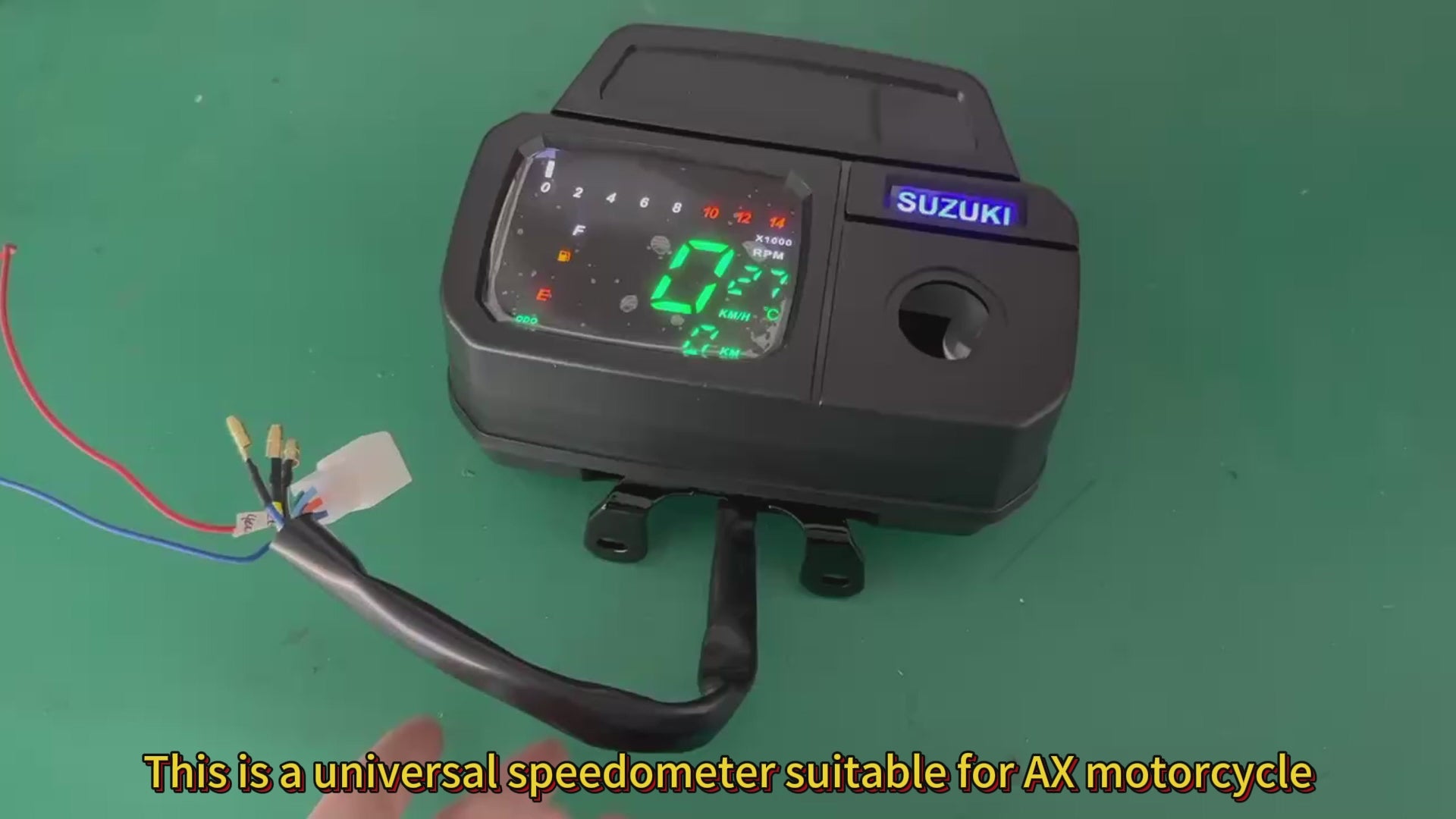 digital tablero para moto velocimetro tacometro for（jincheng ax100、 lifan ax100、suzuki ax100、TVS Max 100）