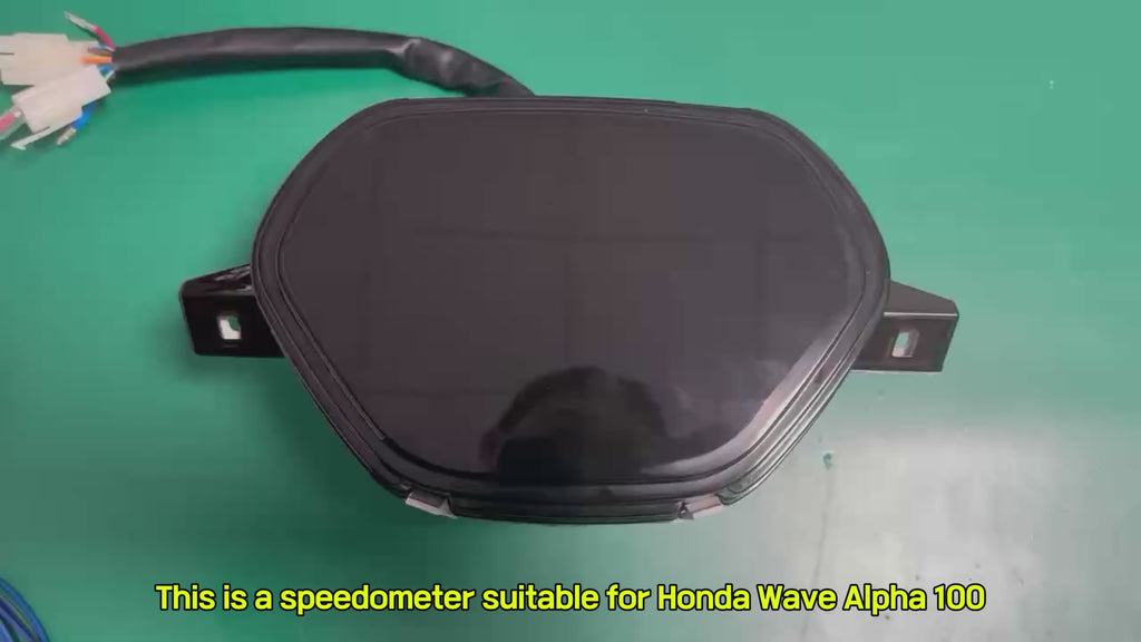 digital tablero para moto velocimetro tacometro for (Honda Wave Alpha 100、 Honda EX5 Class 1 / CX / DX 、Wave CX Alpha tahun、Wave110 DX、Italika At110、Shineray Phoenix 50、AKT 110)