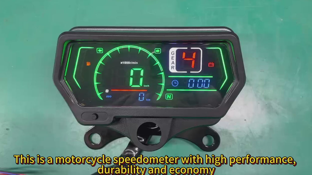digital tablero para moto velocimetro tacometro for（CG125 （Honda CG125、Honda TMX125、  RUSI Macho Tc 125/150、Skygo 125 ）、HONDA TMX ALPHA 125、escuda EM 200、AVA150、Bera SBR150）