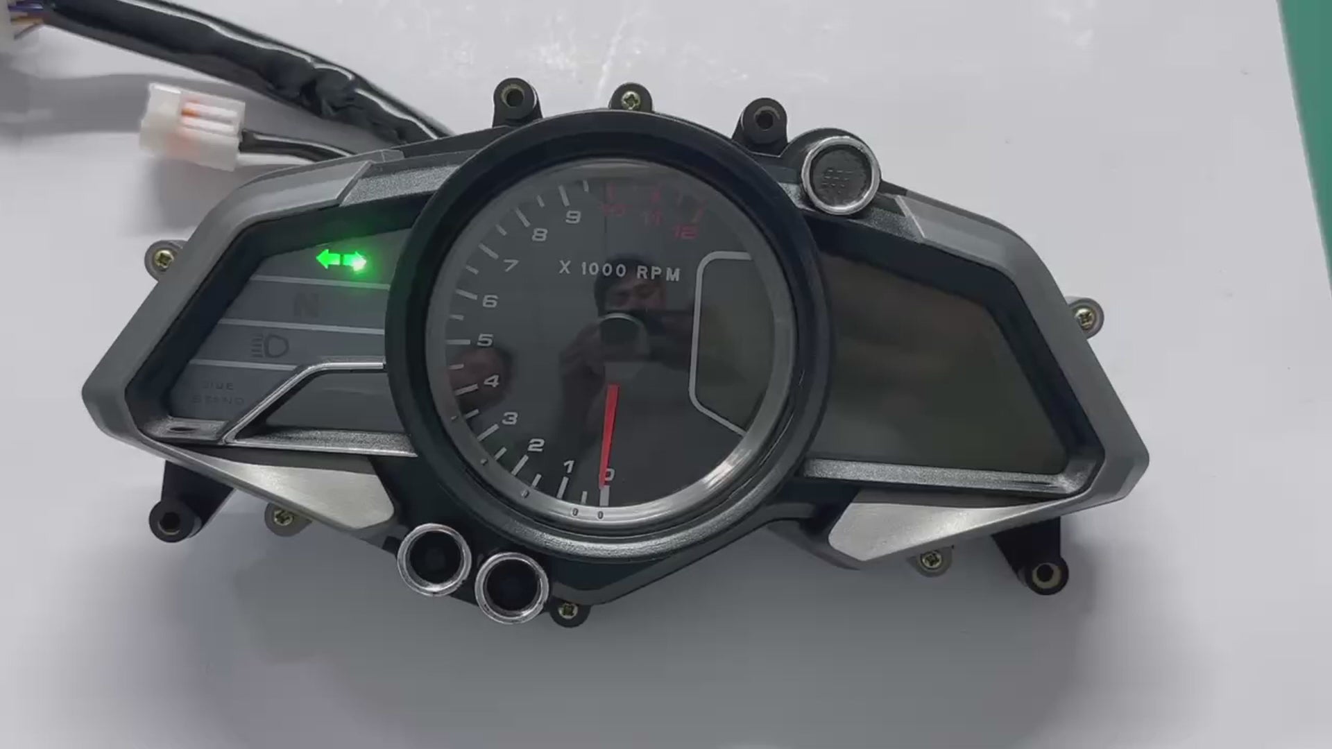 digital tablero para moto velocimetro tacometro for（Bajaj pulsar 200NS， Bajaj pulsar 125NS，Bajaj pulsar 160NS Kawasaki Rouser NS160 Fi Kawasaki Rouser NS150 Kawasaki Rouser RS200）